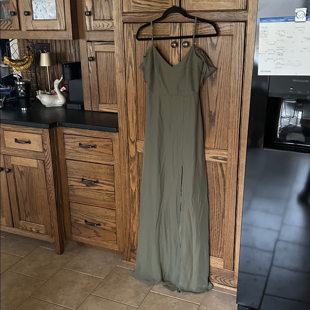 Birdy Grey Devin Convertible Dress - Sea Glass Maxi Dress - Picture 2 of 6